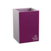 Flower Lover - Pot de fleurs - Cubico - Violet - 9x9x13.5cm