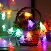 Guirlande Lumineuse Étoile,Rideau Lumineux Étoile,6m Noël Guirlande Lumineuse LED,Guirlande Lumineuse à LED,Guirlande Llumineuse de Noël