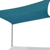 Idmarket - Voile d'ombrage rectangulaire 4x6 m bleu