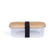 Lunch box en bambou transparent