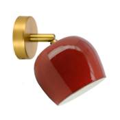 Millumine - Applique Articulée Céramique Marcel Rouge - Rouge