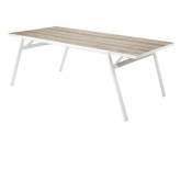 Sans Marque - Table de jardin - Aluminium - 200 cm