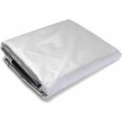 Silver Heavy Duty Oxford Polyester Rectangulaire Table
