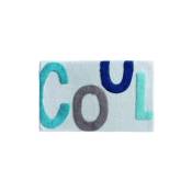 Spirella Tapis de bain Coton WORDS COOL 50x80cm Multicolor