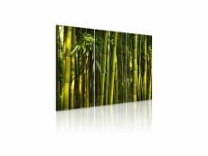 Tableau - bambou et vert-60x40 A1-N1586