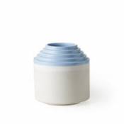 Vase Projet Memphis - Stepped / By Ettore Sottsass - Bitossi Home blanc en céramique