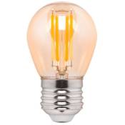 Ampoule led filament E27 G45 ambrée vintage - Dimmable