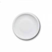 Assiette à dessert porcelaine blanche - D 20 cm -