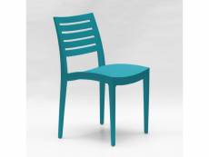 Chaise empilable polypropylène pour maison endroits publics et extérieur grand soleil firenze Grand Soleil