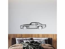 Chevrolet - camaro 69 - décoration murale en métal