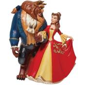 Disney Princesses - Statuette de collection La Belle et La Bête Noël