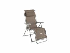 Fauteuil relax silos - taupe