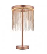 Lampe Design Zelma Acier Plaque de cuivre brossée,cuivre 1 ampoule 40cm