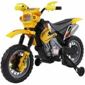 Moto Cross électrique enfant 3 à 6 ans 6 v phares