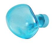 Patère Bubble Small / Ø 9 cm - Verre soufflé bouche - Petite Friture bleu en verre