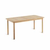 Table rectangulaire Pevero / 80 x 160 cm - 8 personnes - Teck - Unopiu bois naturel en bois