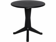 Table ronde, made in italy, 70x70x72 cm, couleur anthracite 8052773493499