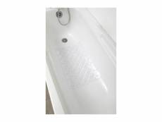 Tapis fond de baignoire anti-dérapant en pvc 60 x 38 cm transparent - tendance