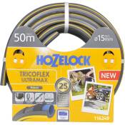 Tuyau d'arrosage Tricoflex Ultramax Hozelock Tuyau diam 15mm 50m - Garantie 25 ans - Gris