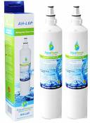 2x AquaHouse AH-L6P compatible pour filtre à eau LG LT600P, 5231JA2006A, 5231JA2006B, 5231JA2006F filtre à eau de réfrigérateur