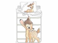Bambi disney - parure de lit bébé - housse de couette