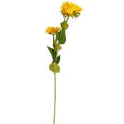 Bâtonnet de 3 fleurs de tournesol artificiels 66 cm