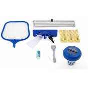 Bestway - Kit de nettoyage pour piscine Flowclear - Bleu