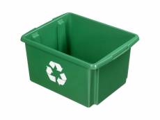 Boite de recyclage nesta box 32 litres vert