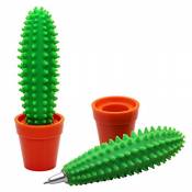 Qingsun Cactus Pen Stylo à bille pour Scolaire de