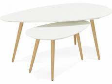 Table gigogne design gosmi CT00430WH