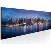 Tableau nuits new-yorkaises - 150 x 50 cm
