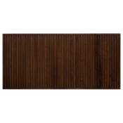 Tête de lit en bois de pin en teinte marron de 160x80cm