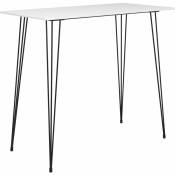 Vidaxl - Table de bar Blanc 120x60x105 cm Blanc