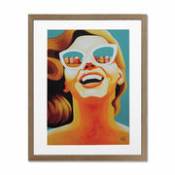 Affiche Emilie Arnoux - 044 Reine des plages / 40 x 50 cm - Image Republic multicolore en papier