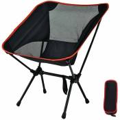 Ahlsen - Chaise pliante portable d'extérieur Tabouret de camping pliant Chaises compactes à siège portable avec sac de transport pour randonnée en