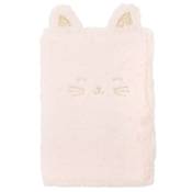 Cahier chat rose