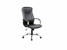 Chaise de bureau à roulettes - q052 - 66 x 48 x 115 cm - noir