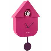 Fisura - coucou orchidée rose - cukoo house clock