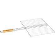 Grille barbecue Rectangulaire - 30 x 40 cm - 40 x 30