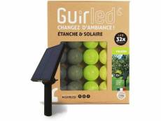 Guirlande boule lumineuse 32 led outdoor - fougère