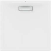 Ideal Standard - Receveur de douche carré ultraflat - 80x80 - Blanc mat - Acrylique