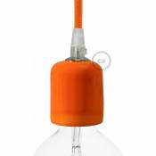 Kit douille E27 en céramique | Orange - Orange