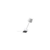 Lampe de table led rechargeable et dimmable Poldina Pro Mini Blanche