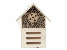 Maison à insectes en bois 18 x 9 x 14 cm 907847