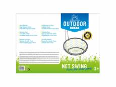 Outdoor play balançoire nid avec filet 90 cm