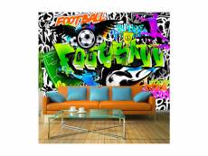 Papier peint football graffiti l 200 x h 140 cm A1-LFT788