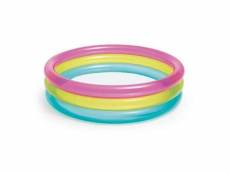 Piscine gonflable enfant "rainbow" 86cm multicolore
