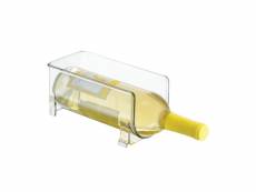 Porte bouteille de vin transparent