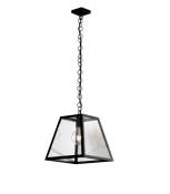 Suspension lanterne Lexington Noir 27-120 Cm