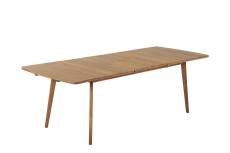 Table de jardin extensible en bois d'acacia 180/230